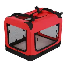 Переносная дорожная сумка для собак с мягкой стороной, переноска для собак, домашняя сумка для кошек и Конура для собаки, квадратная подушка