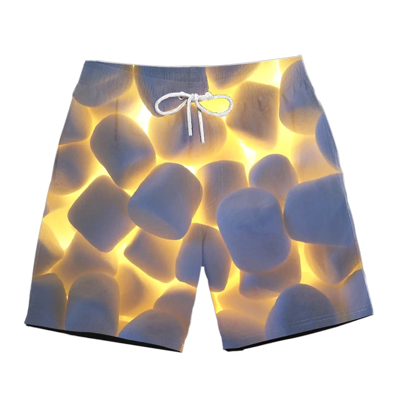 ZLC-DK-CD14 summer new style Fashion shorts food Banana /apple / orange bokeh Print 3d Casual Men Women Shorts Cool Casual shorts - Цвет: ZLC-DK-CD14