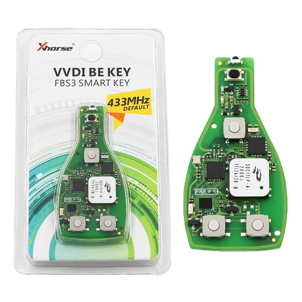 US $73.15 Original Keyless Go FBS3 VVDI BE smart key 34 Button 315mhz 433mhz one button start for Benz W204 W207 W212 W164 W166 W221 CLK
