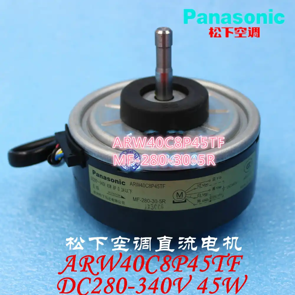 Air Conditioner Motor For Panasonic Air Conditioner Parts 45w Hang Up Indoor Dc Motor Panasonic Arw40c8p45tf Mf 280 30 5r Air Conditioner Parts Aliexpress