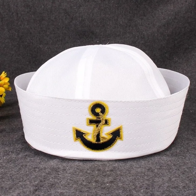 Military Hats Sailor Cap White Captain 