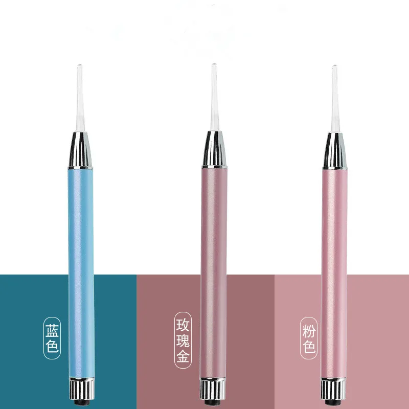 1pcs Radom Color Детский очиститель для ушей, инструмент для удаления воска, светильник для ушей, ушной очиститель, удалитель ушной серы Ушная кюрета светильник, ложка с лупой - Цвет: 1pcs Radom Color