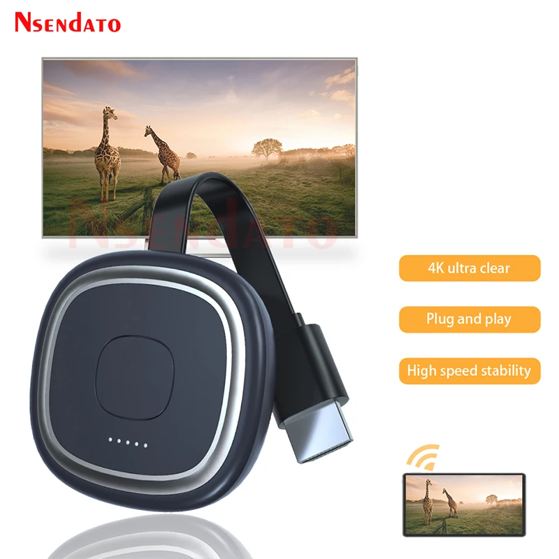 Mirascreen G20 Plus 5G Ultra 4K Wireless Hd Tv Stick Adapter Wifi Display Tv Ricevitore Dongle Per Miracast Airplay Monitor Pc Tv