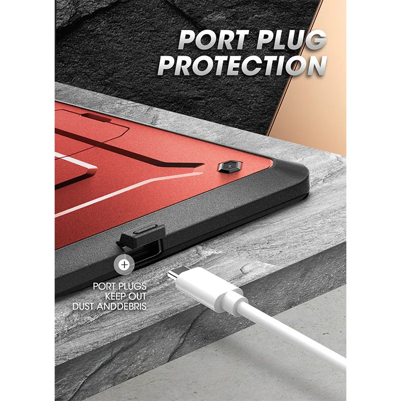 Supcase-ub Pro Case Resistente de Corpo Inteiro com Protetor de Tela Embutido Case Samsung Galaxy Tab s7 fe 124 Polegadas 2023 - Imagem 2