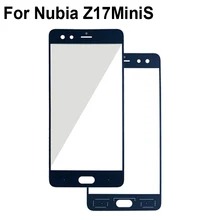 Для Nubia Z17MiniS NX589J переднее внешнее стекло сенсорный экран для Nubia Z17 MiniS LCD защитный экран NX589J запчасти для ремонта