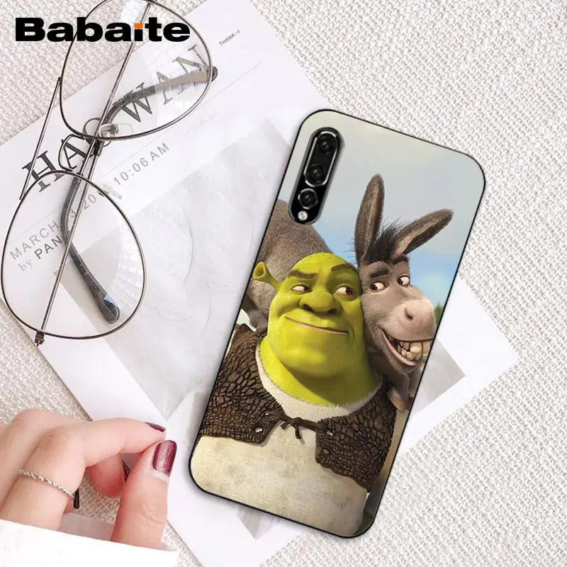 Babaite мультяшный чехол для телефона Moive Shrek Coon для huawei P20 P30 Pro P20Lite P30Lite PSmart P10 9lite - Цвет: A16