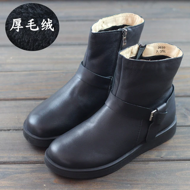 dressy flat ankle boots