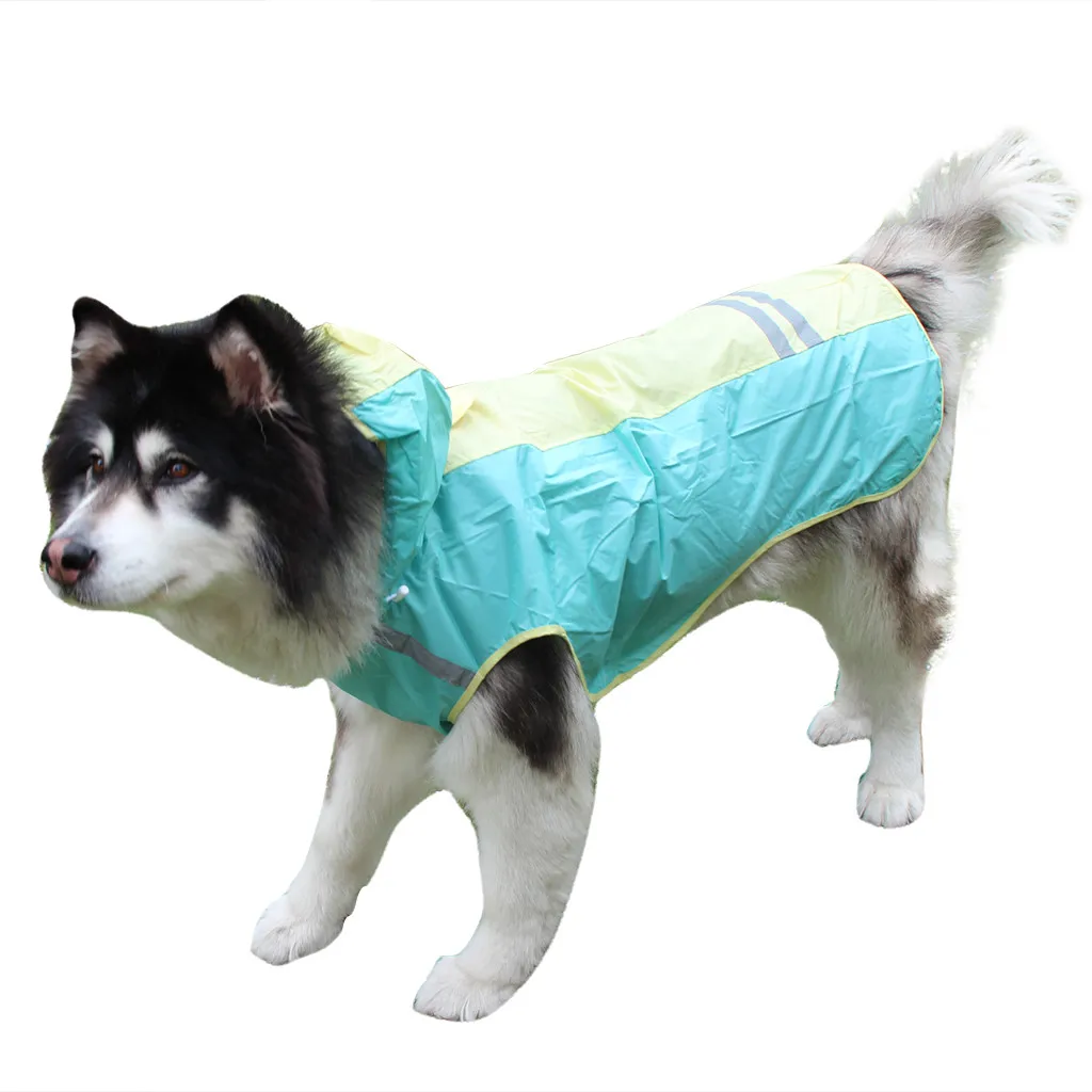 Одежда для собак, кошек, Воздухопроницаемый плащ, милая куртка для собак, меховая защита для средних и маленьких собак, щенков