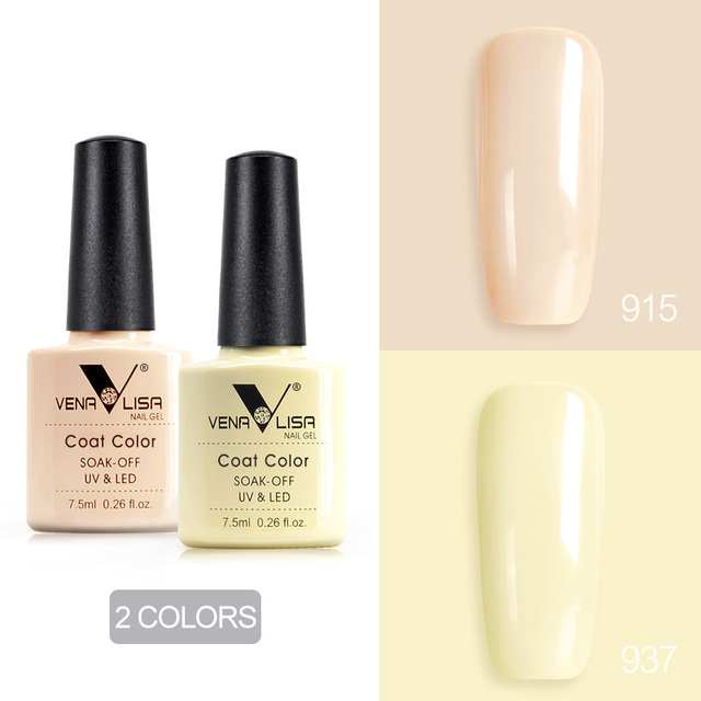 Venalisa Nude Color Gel Base Nowipe Top Coat Soak Off UV LED Gel Nail Polish Cosmetics Nail Art Manicure Nail Varnish
