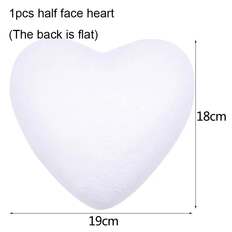 Polystyrene Styrofoam Foam Ball Rose Bear Modelling Styrofoam Bear DIY Craft Wedding Birthday Party Valentine's Day Gift Decor 