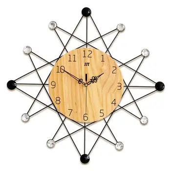 

1pc Wall Clock Creative Delicate Time Display Device Wall Clock for Home
