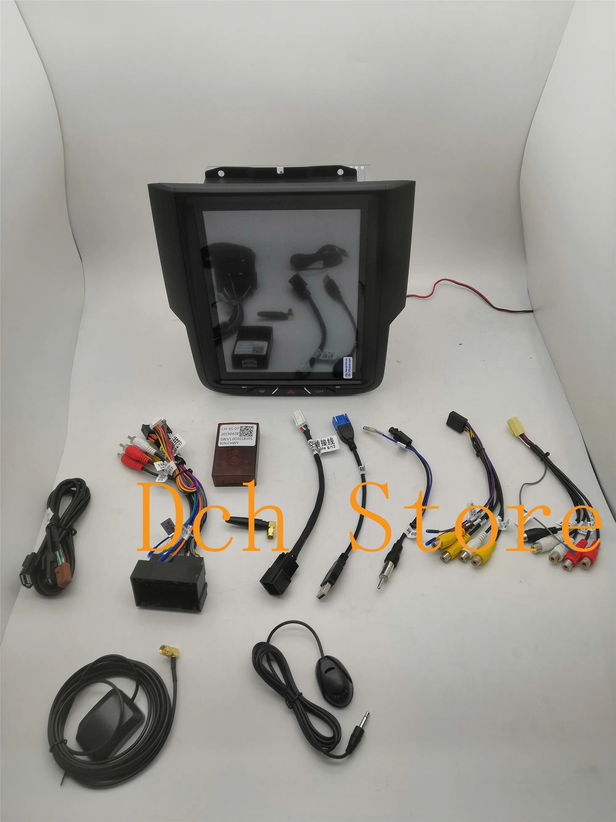 10,4 ''вертикальный экран Tesla стиль Android 8,1 автомобильный dvd-плеер gps для Dodge Ram 1500 PX6 CARPLAY ips