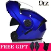 17769-cf7f8b.jpg Casque de moto à rabat modulaire de sécurité approuvé DOT