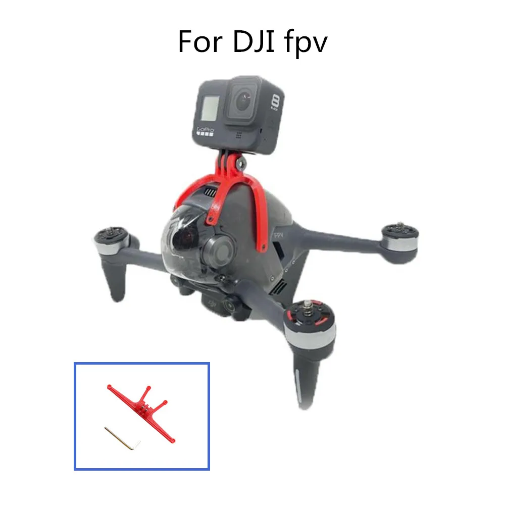 Soporte de montaje de adaptador extendido para Dron DJI GoPro Insta360 Combo para, accesorios de acción para cámara panorámica| | - AliExpress