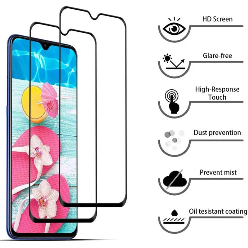 9D Full coverage Tempered Glass for Xiaomi mi 8 9 mi8 9T Pro Screen Protector for Redmi 6A 7A Note 5 6 7 8 Pro Protective Glass