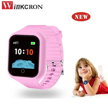 

2019 Kids GPS watch Tracker S66 Mini Pink SOS Emergency Anti Lost Smart Mobile Phone App Bracelet Wristband waterproof gpswatch