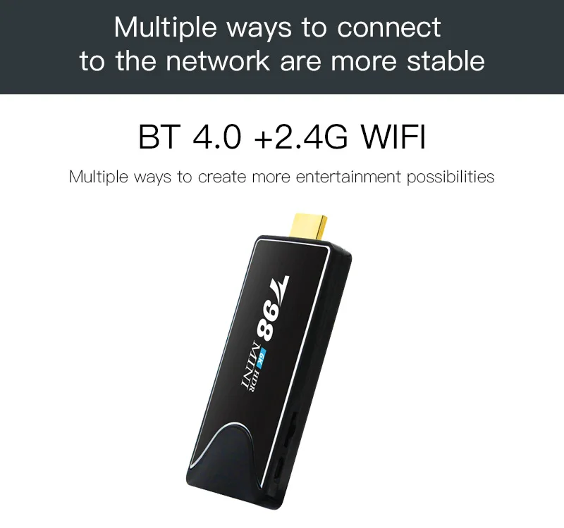 T98 Mini Mini PC Android 9,0 TV Box Allwinner H6 2GB RAM 16GB ROM TV Stick 2,4G wiFi Bluetooth 4K HD Youtube Smart Media-Player T98 Mini Mini PC Android 9,0 TV Box Allwinner H6 2GB RAM 16GB ROM TV Stick 2,4G wiFi Bluetooth 4K HD Youtube Smart Media-Player