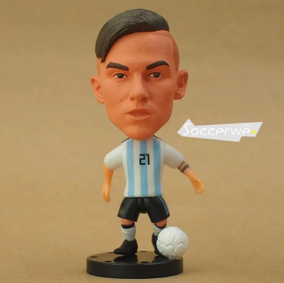

Football star Soccer Player Star 21# DYBALA (ARG+2018) 2.5" Toy Doll Figure