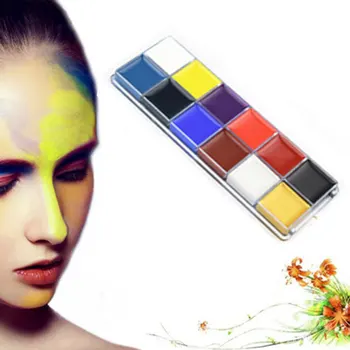

1pcs 12 Colors Oil Paint Art Paintings for Birthday Masquerade Halloween Carnivals Fiesta