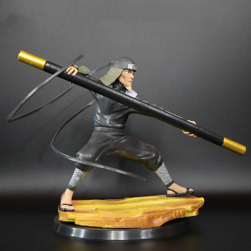 Naruto Sarutobi хайрайзен 46 Аниме фигурки шиппууден Наруто экшн фигурка игрушки для
