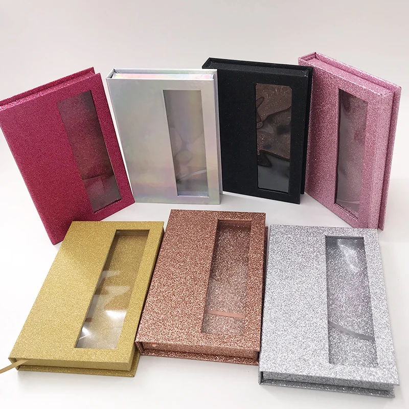 

Custom Eyelash Packaging Box 5 pairs in lashes book
