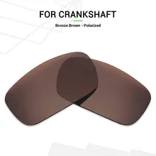 Mryok поляризованные Сменные линзы для солнцезащитных очков Оукли с коленчатым валом Бронзовый, коричневый