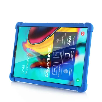

Silicone Stand Case Cover For Samsung Galaxy Tab S5e 2019 T720 T725 10.5inTablet PC Corner Thickened Impact Protection Case