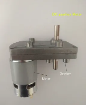 

TT-775 6PCS BY DHL - France（at 24V: 1:33 360rpm 1:66 180rpm 1:94 120rpm *2）