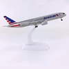 20CM Airplanes Boeing B747 B787 Airbus A350 A320 Airlines Plane Models Aircraft Toys With Landing Gear Kids Gifts Collection 2