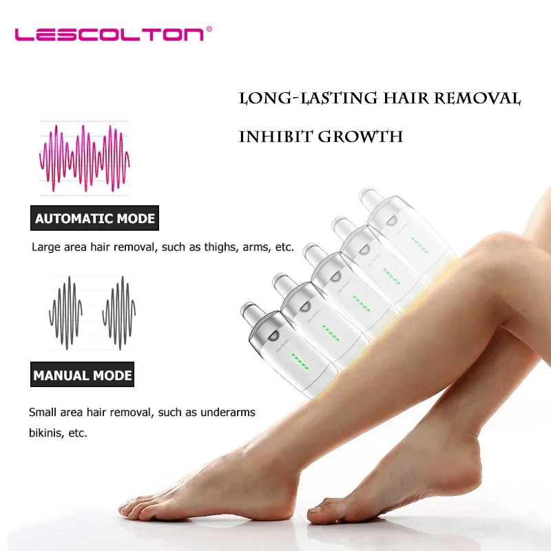 Лазерный эпилятор Lescolton T009 IPL для женщин устройство перманентной депиляции