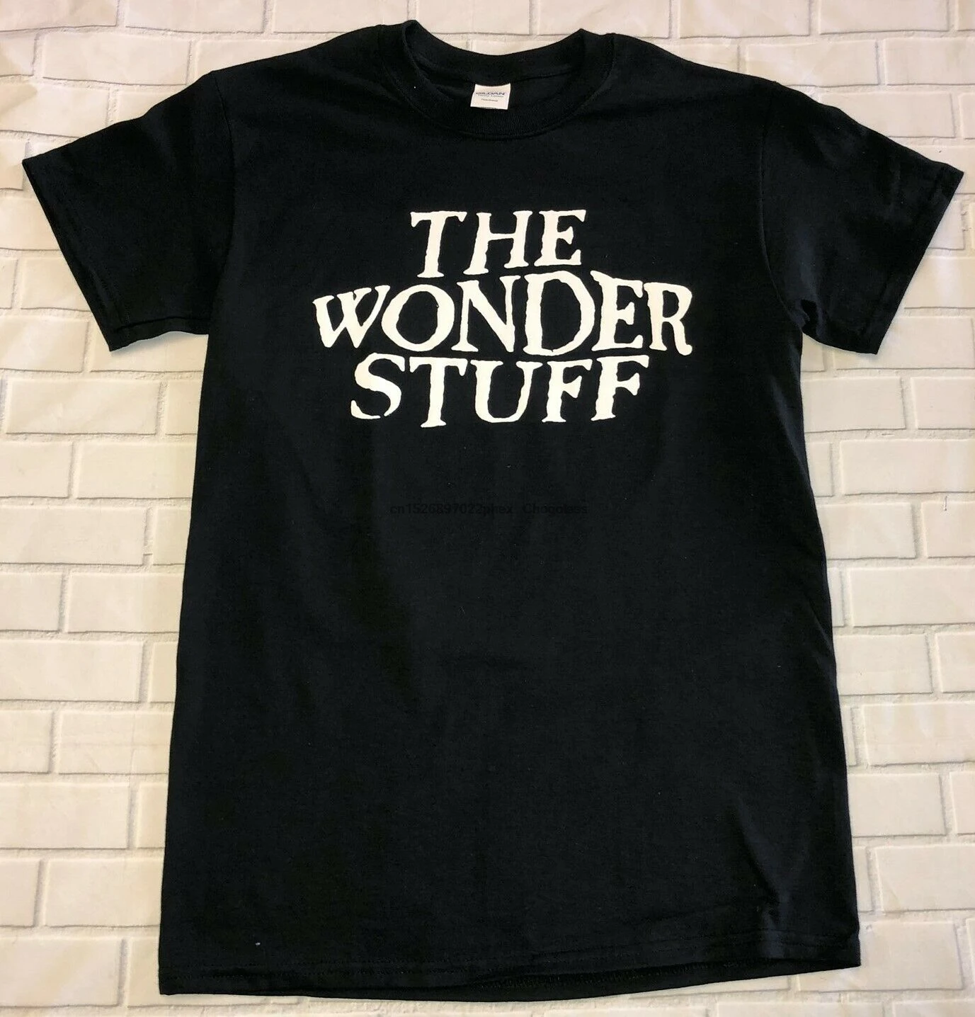 The Wonder Stuff ɻlack' T-Shirt | Мужская одежда