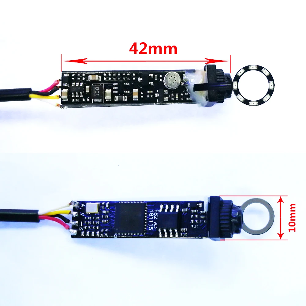 Najtaniej 1080P Mini AHD kamera bezpieczeństwa z 8 sztuk 940nm IR diod led Night Vision kryty wideo cctv kamera audio dla HD AHD system dvr