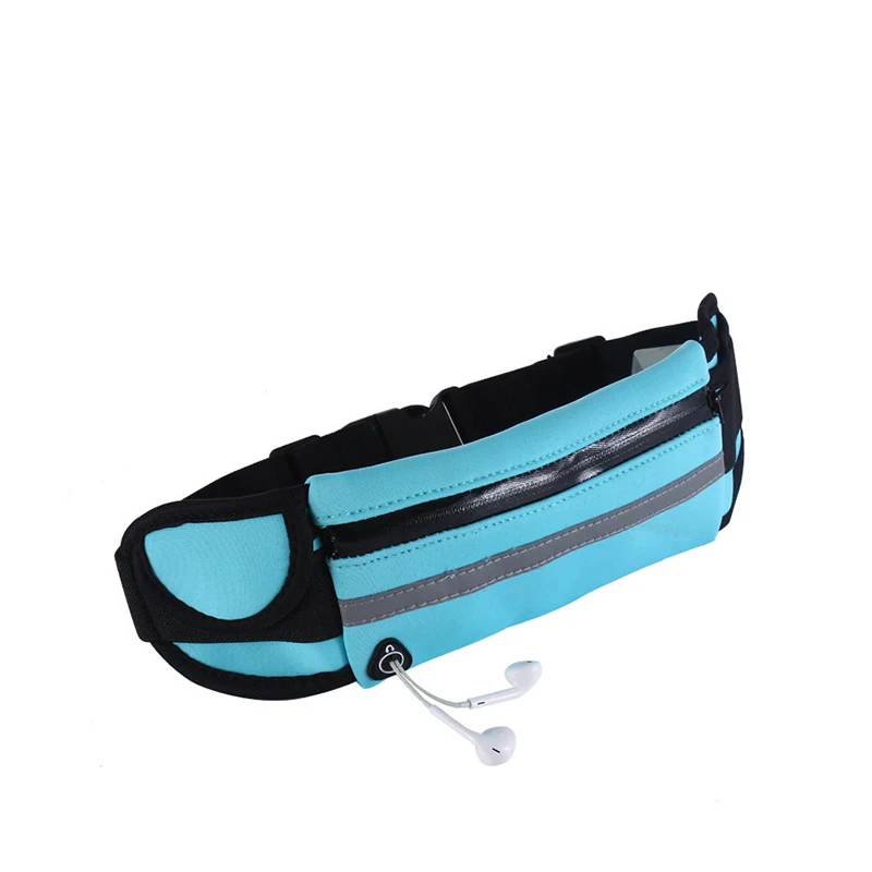 Fashion mini pockets running bag ladies men's portable USB multi-function travel waterproof cell phone pocket