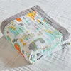 Muslin Cotton Bedding Baby Blanket 6 Layers Gauzed Cotton Kids Children Adult Sleeping Blanket For Bed 4 Large Size Optional 4