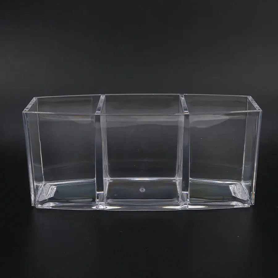 Desktop Acrylic Clear Rectangle Shape Makeup Brush Holder Organizer Storage Box Makeup Tool Kits Make Up Tools Set for for Women Desktop Acrylic Clear Rectangle Shape Makeup Brush Holder Organizer Storage Box Makeup Tool Kits Make Up Tools Set for for Women
