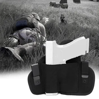 

Pistol Holster Universal Anti-slip Belly Waist Carry Holder Pouch For Hunting Shooting NEW!