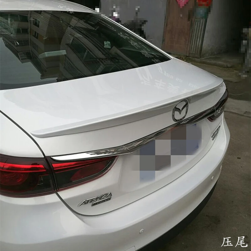 Неокрашенный задний спойлер для Mazda 6 Atenza 2014 2015 2016 высококачественный из АБС