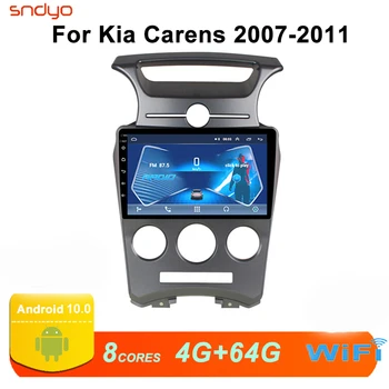 

9" Car DVD Multimedia Player GPS for Kia Carens 2007-2011 audio radio navigation 4G RAM 2.5D IPS 8 Cores Android10 HEAD UNIT