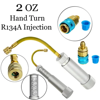 

Car Injector tool 1pcs Injector Adapter R134A 2 OZ Hand Injection Tool