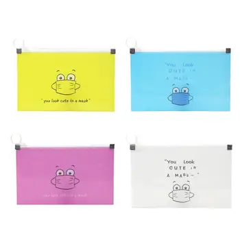 

Mask Buggy Bag PP Material Portable Face Mask Holder Facemask Dustproof Face Mask Storage Storage bag Box Case Reusable M1K9