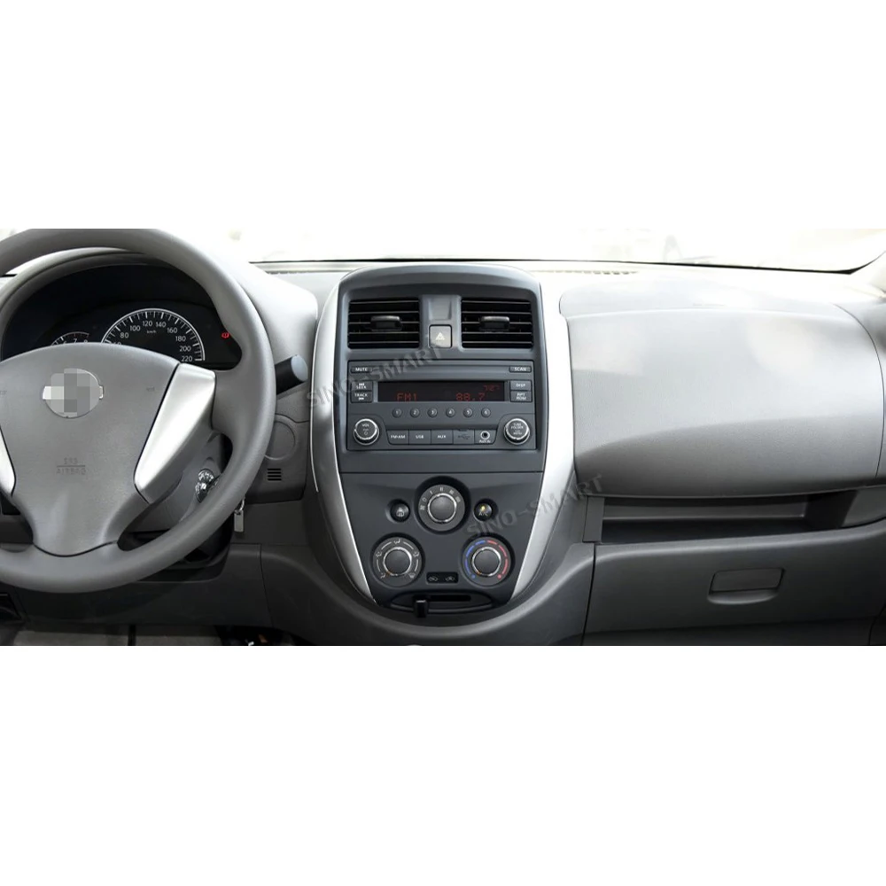 Cheap Sinosmart Android 8.1 Car GPS Navigation Radio for Nissan Sunny Versa 2011-2018 2din Support factory OEM reverse camera/NAV 3