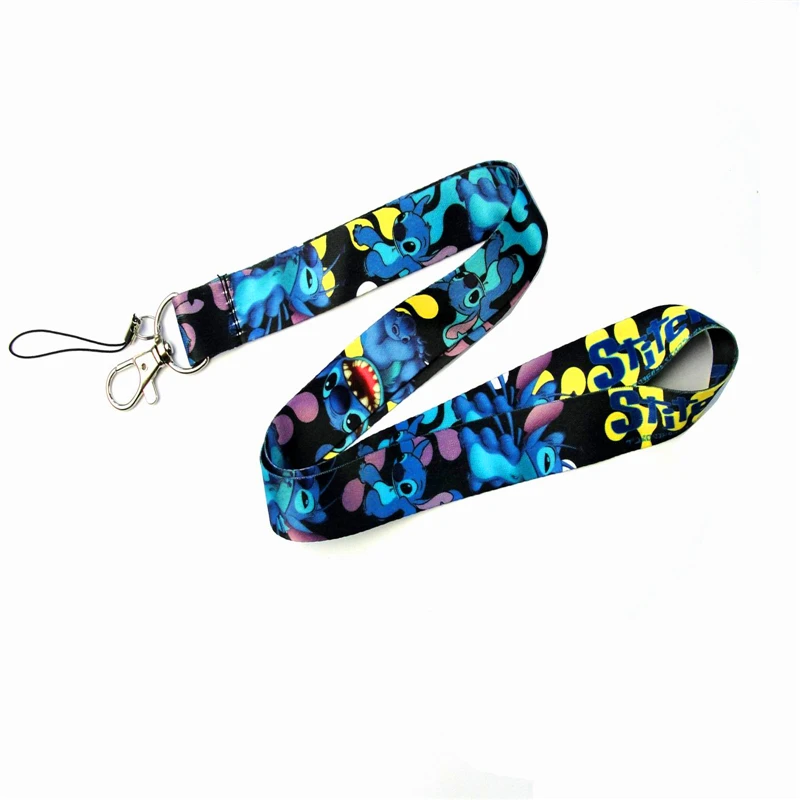 The New Anime Cute Cartoon Neck Strap Lanyard for keys ID Card Gym Mobile Phone Straps USB badge holder DIY Hang Rope