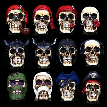 

Small Ornaments Creative Ornaments Creative Skull Ornaments Halloween Resin Skull Bars Desktop Ornaments