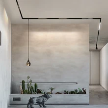 SCON Polarized Lighting Wall Washing LED Linear Light Flexible Magnetic Rail System Solution Trimless Running Lights
