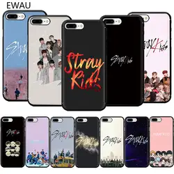 Мягкий ТПУ чехол для телефона EWAU Stray Kids kpop для iPhone 11 Pro 5 5S 6 6s 7 8 Plus X XR XS MAX