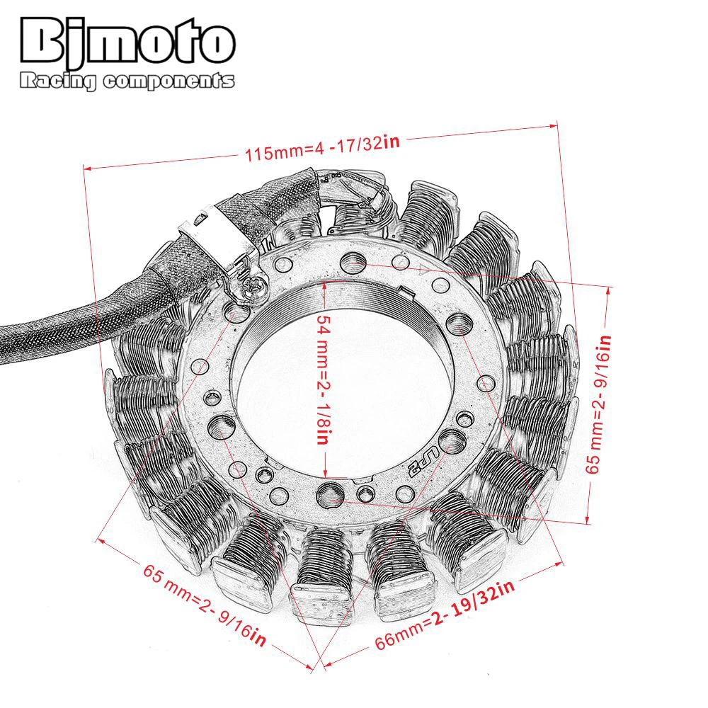 Bjmoto мотоцикл обмотки статора для Honda 31120-MW2-781 XR650L1993- NX500 NX650 Dominator SLR650 1997-1998 31120-MAK-004