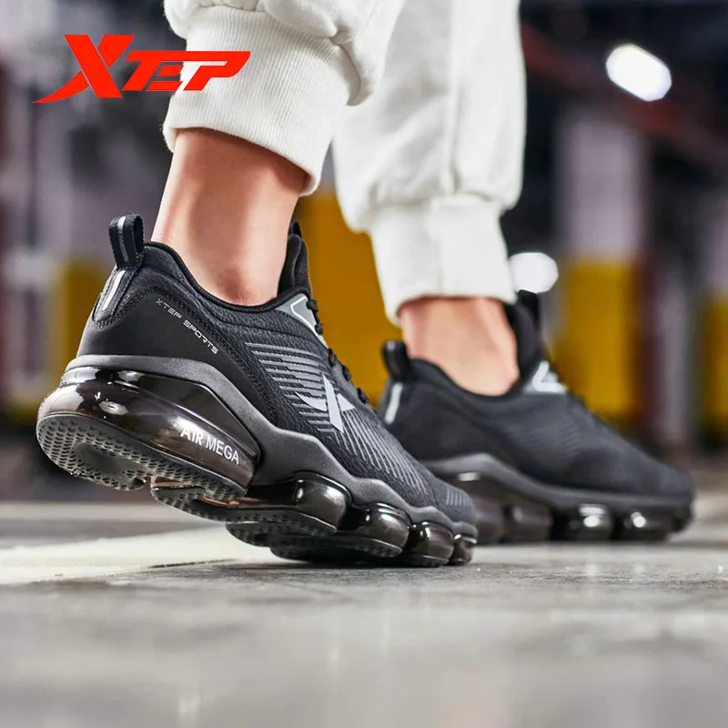 Xtep AIR MEGA Мужская беговая Обувь, зимняя водонепроницаемая обувь для бега для мужчин, спортивный комфорт, светильник, уличные кроссовки 881319119066