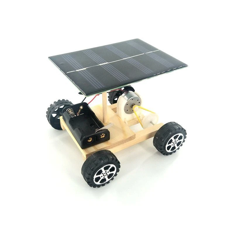 

DIY Solar car technology science handmade toys modle for boys Schoolchildren