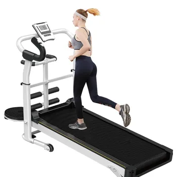 

2020 new treadmill, folding mechanical treadmill, fitness treadmill, multi-function silent fitness equipment treadmill