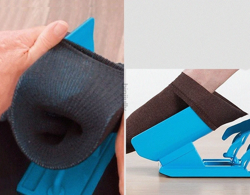 Sock Slider Aid Kit Sock Helper No Bending Pregnancy and Injuries Living Tool Shoe Horn Suitable Easy Way To Put On Socks sock aid kit
